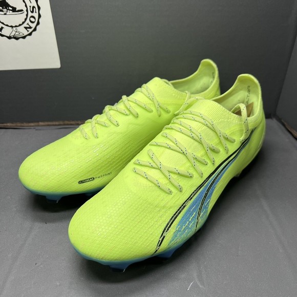 Puma Ultra Ultimate Firm Ground 106898-01 Soccer Cleats Yellow Women Sz 11.5 NEW - Picture 2 of 16